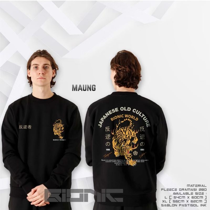 CREWNECK SWEATSHIRT SUPER SPESIAL ORIGINAL BIONIC SERIES ARTIKEL TERBARU