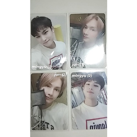 PC SEVENTEEN MINGYU HENGGARAE JUN SEMICOLON OFFICIAL (CEK DESKRIPSI)