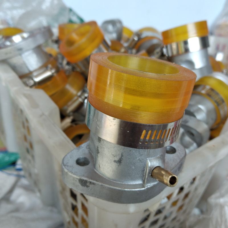 Manipol KLX Manifold klx Intake manipol Karet Manifold Insulator Intake Intek Manipol Karburator KLX150-KLX 150 PE 28 PE PWK 28/30/32/34/35
