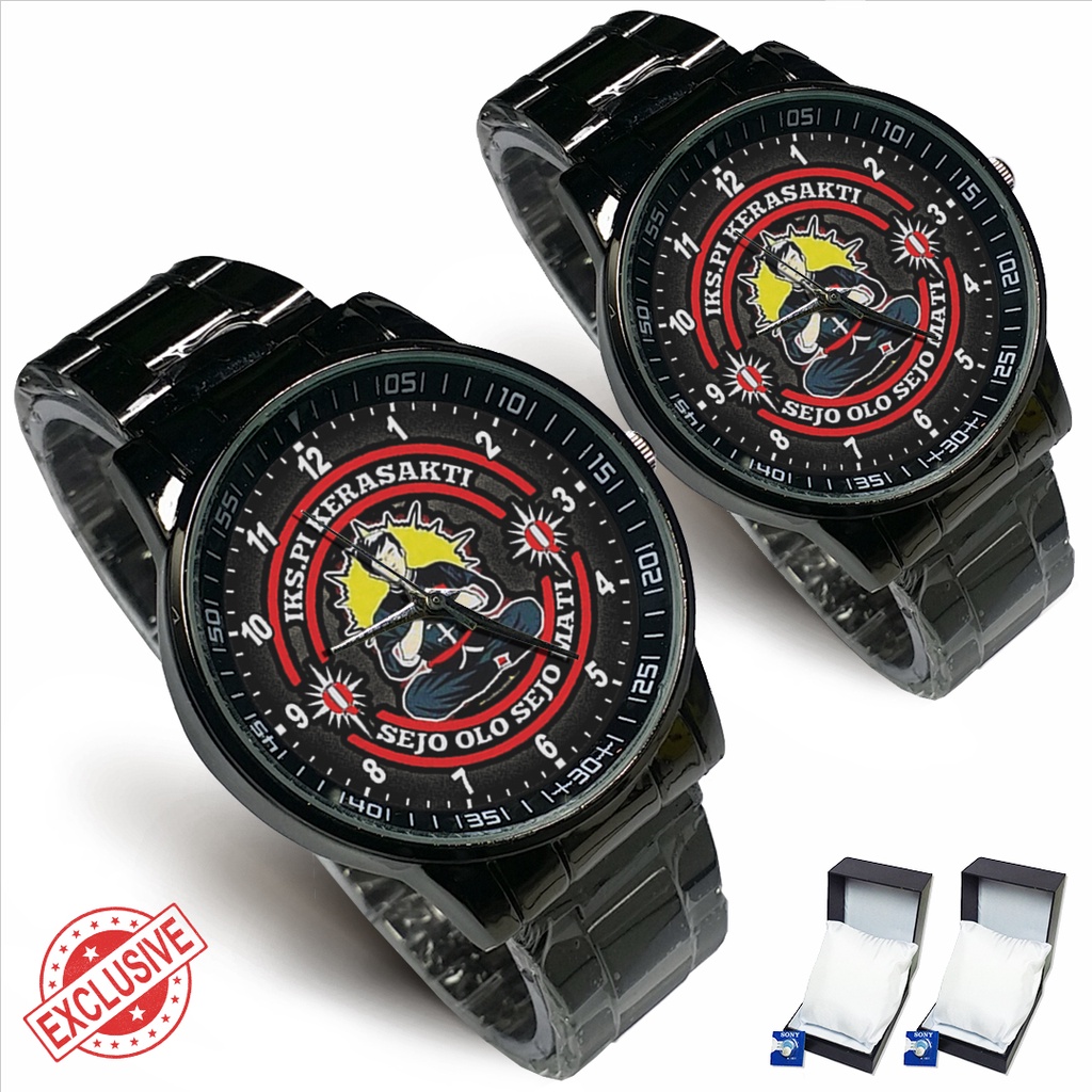 Jam Tangan Rantai Couple KERA SAKTI MOTIF 6 (Awesome)