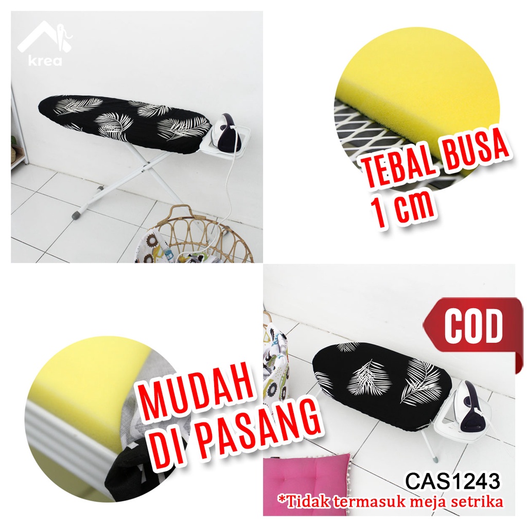 COVER MEJA SETRIKA KECIL DAN BESAR KRISBOW CAS1243 ( TANPA MEJA )