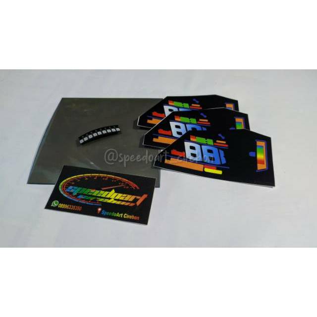 STIKER SET SPEEDOMETER NS200