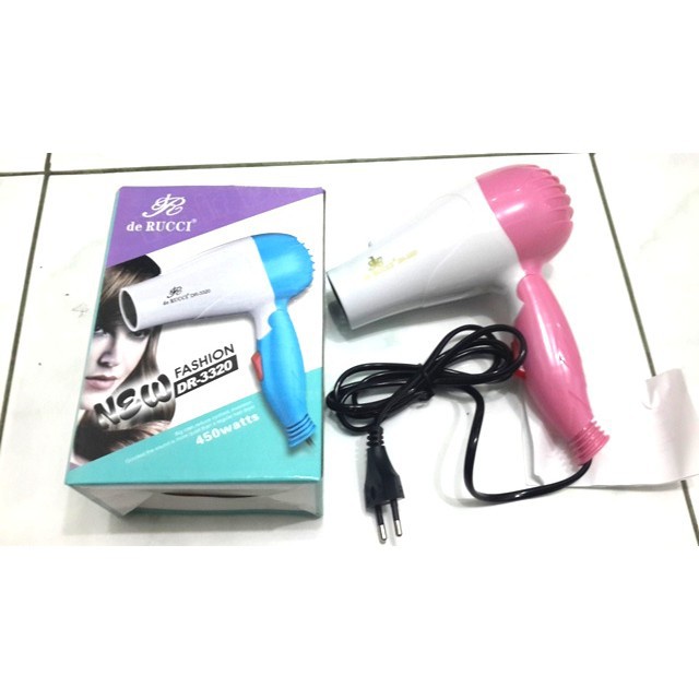 Hairdryer DE RUCCI 3320/  Pengering Blower rambut Hair dryer