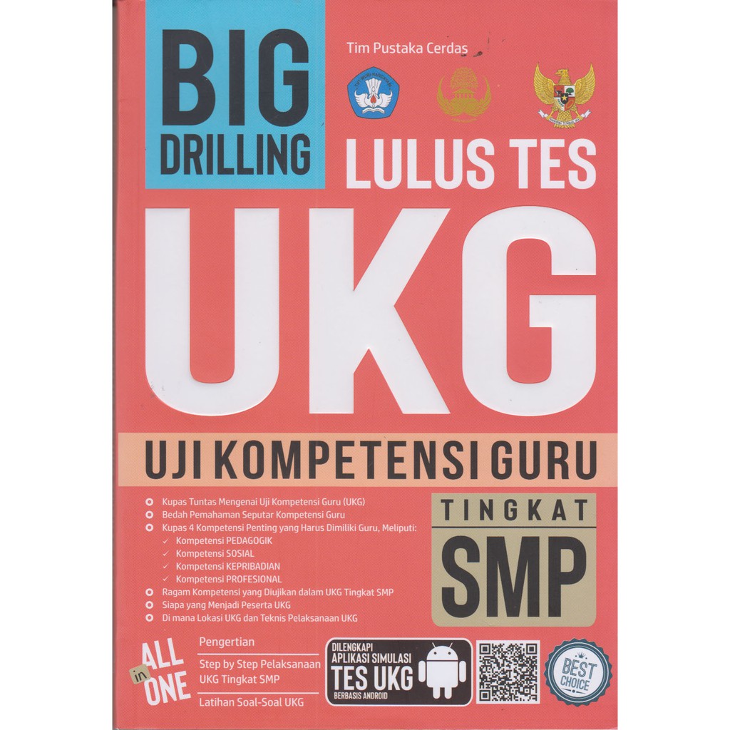 Ready Stockl Big Drilling Lulus Uji Kompetensi Guru Ukg Tingkat