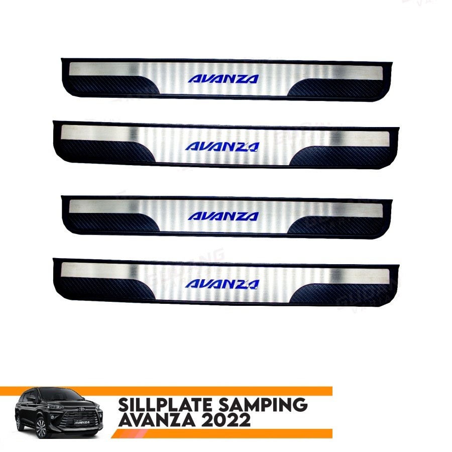 Sillplate Samping Avanza 2022 Biru