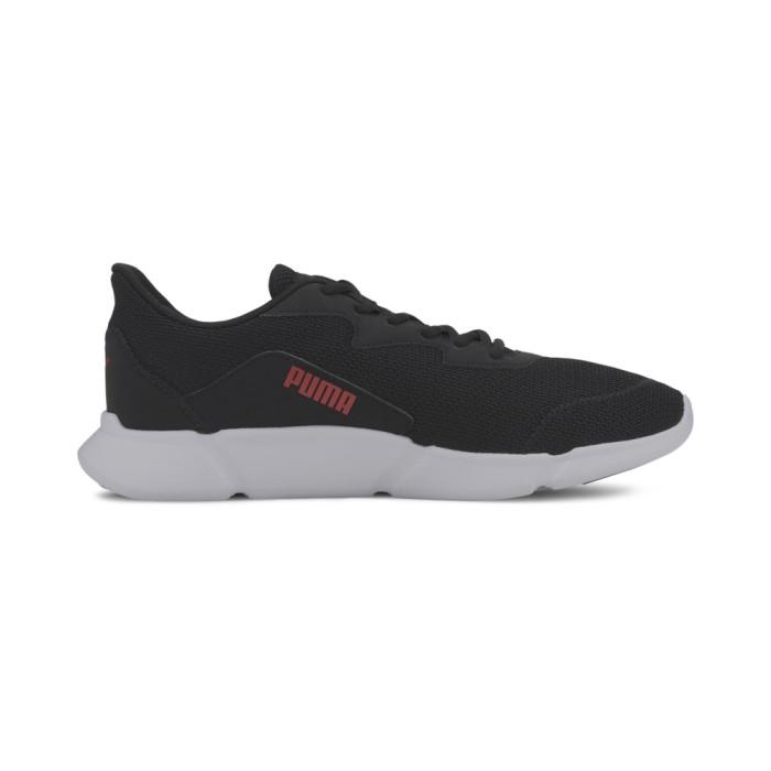 Perlengkapan Lari Puma Interflex Runner Black Running Shoes-19256713