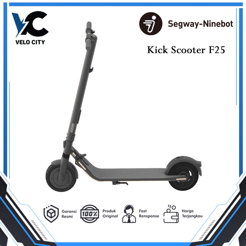 Segway Ninebot KickScooter F25 / Skuter Listrik Lipat Garansi Resmi