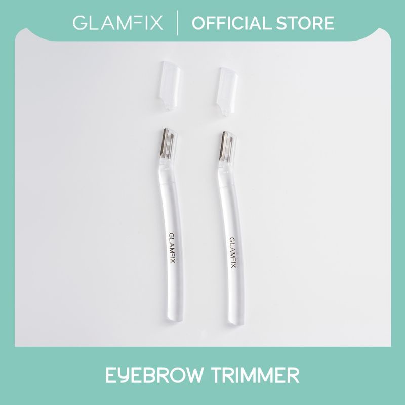 GLAMFIX Eyebrow Trimmer Razor | Pencukur Alis | Isi 2