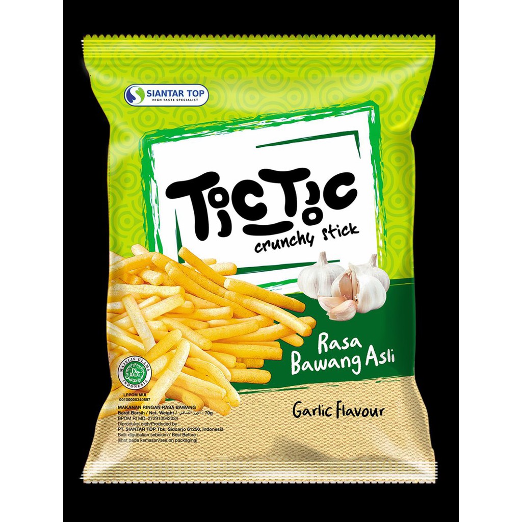 

TicTic Snack Rasa Bawang Asli 70gr