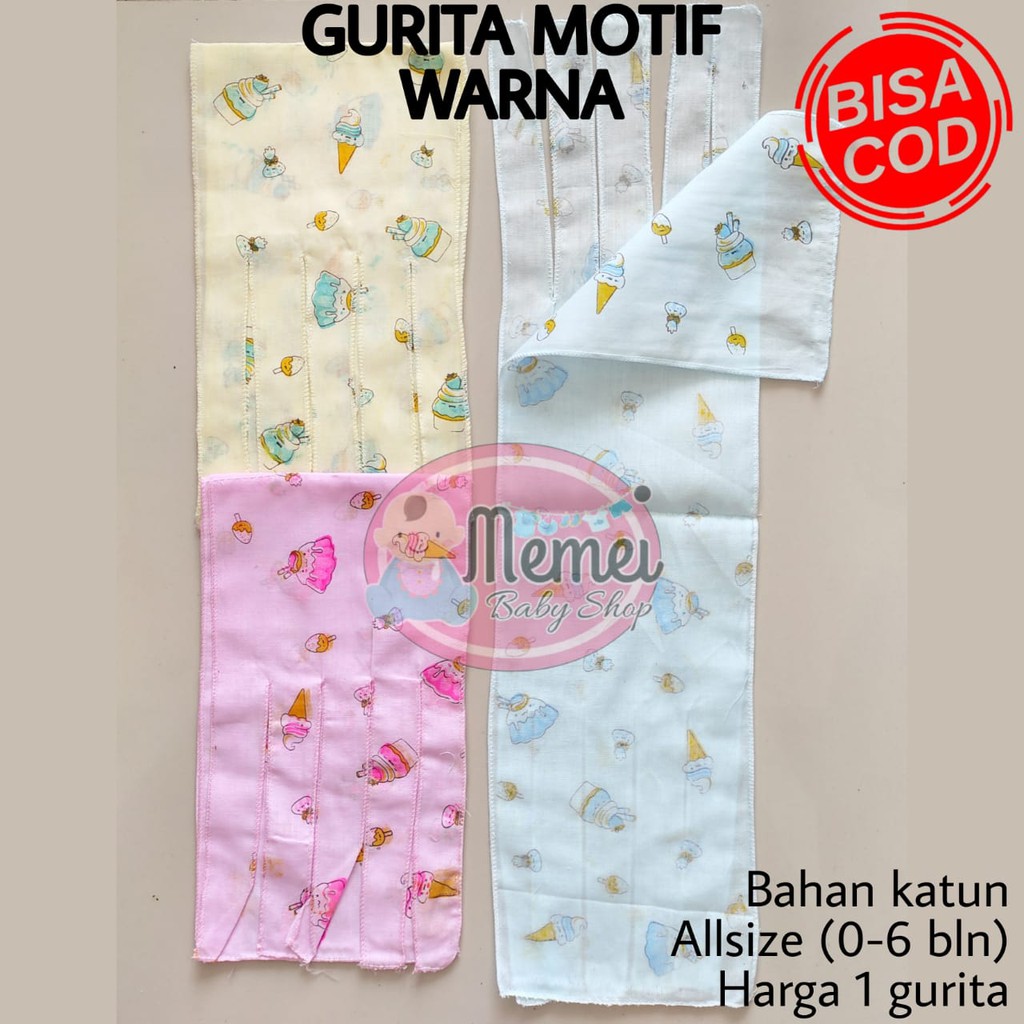 Gurita bayi ikat WARNA MOTIF perlengkapan bayi baru lahir