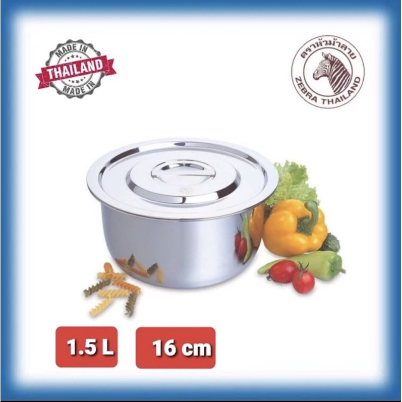 ZEBRA INDIAN PAN 16 CM | PANCI 16 CM 170016