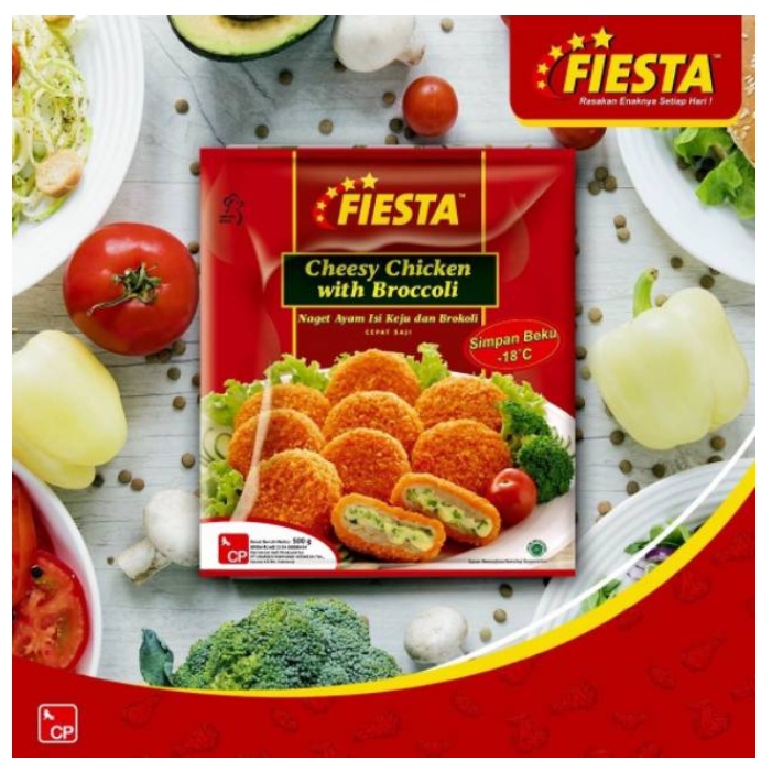 Fiesta nugget cheese with brocolli