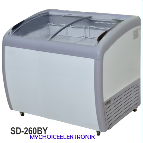 GEA Sliding Curve Glass Freezer SD-260BY