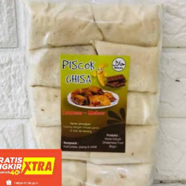 

PISCOK GORENG ISI 10 BUAH