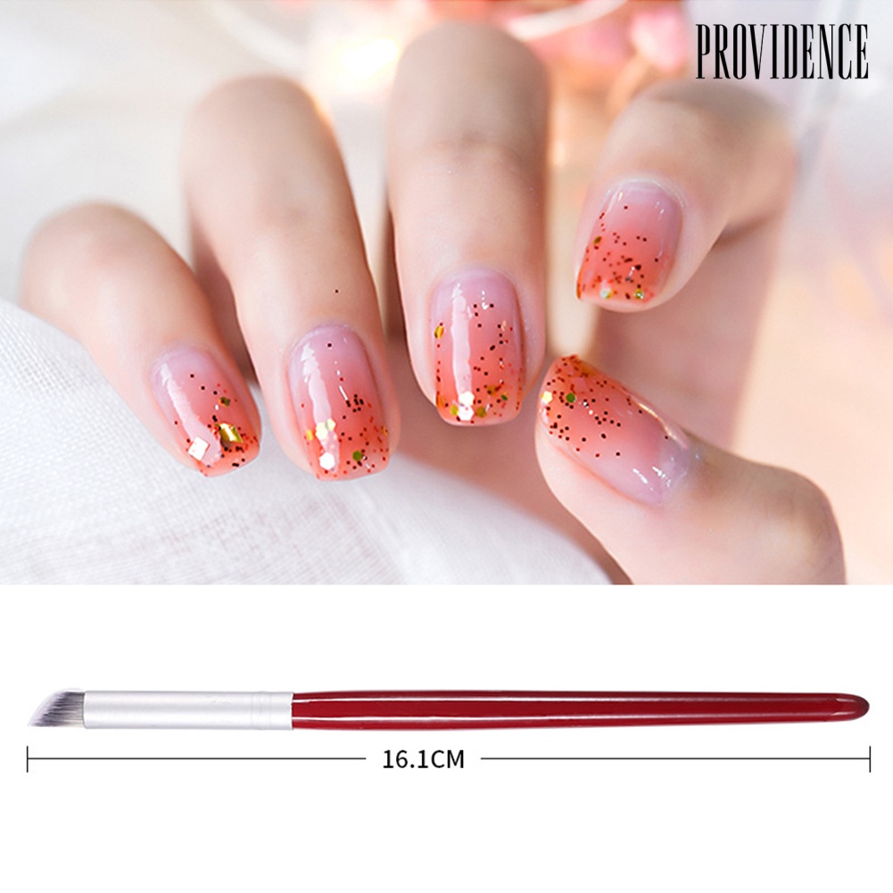 Providence Kuas Lukis Kuku Dengan Gagang Kayu Untuk Nail Art