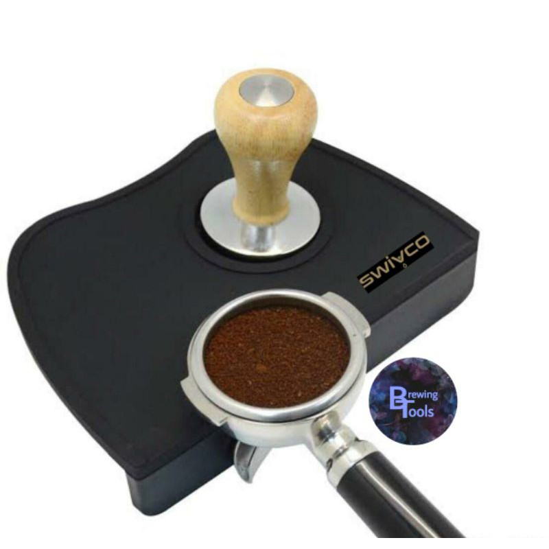 Coffee Tamping Mat Swivco / Tatakan Tamper Black , CTM-SW6003