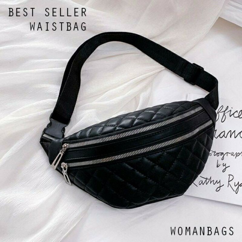 WAISTBAG Nagita Tas Bordir - Tas Pinggang Wanita