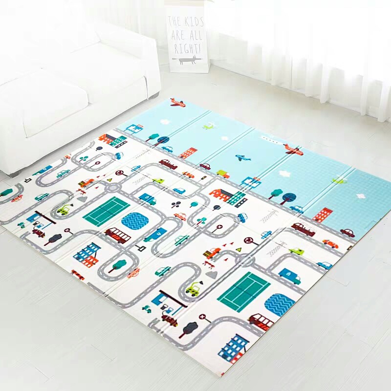 Playmat 2M×1.5M×0.8Cm Karpet Bayi Tikar Anak Play Mat Bayi