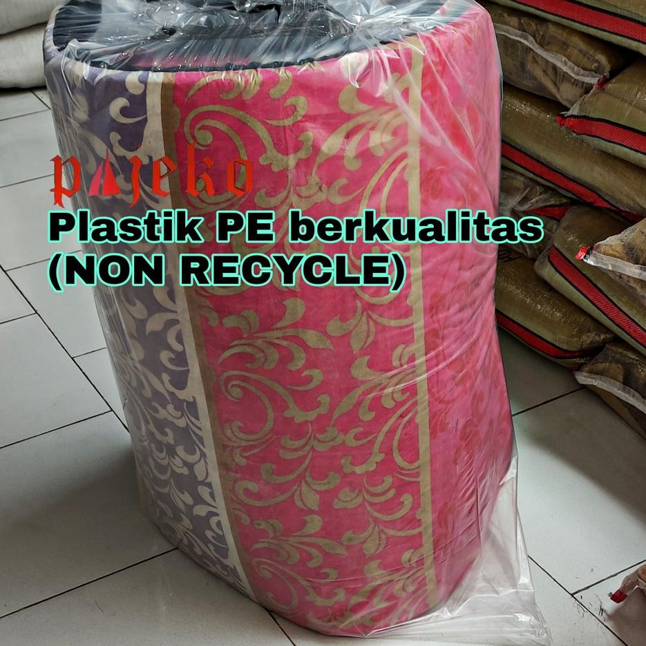 Plastik PE Pembungkus 90 x 120 cm / Plastik Bening 90 x 120 Cm / Plastik Transparan 90x120 Cm / Pemb