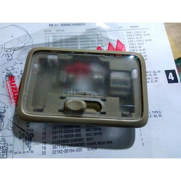 Lampu plafon R3 belakang Murah