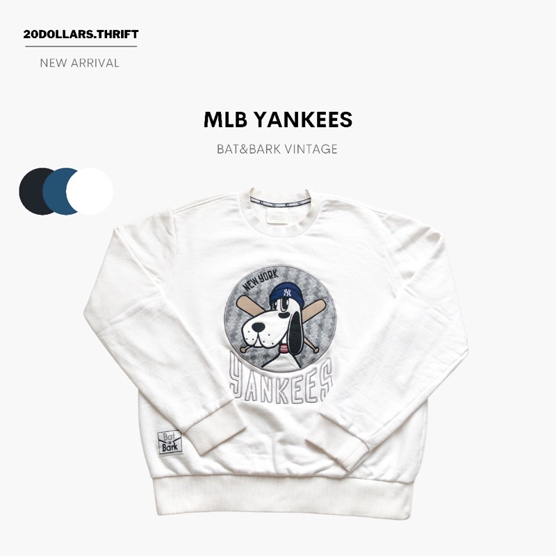 crewneck yankees vintage crewneck mlb crewneck second