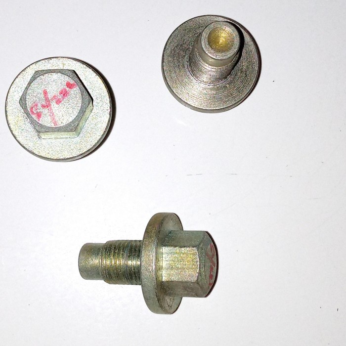 Jual baut carter oli mesin / oil pan drain plugs jeep cherokee wrangler