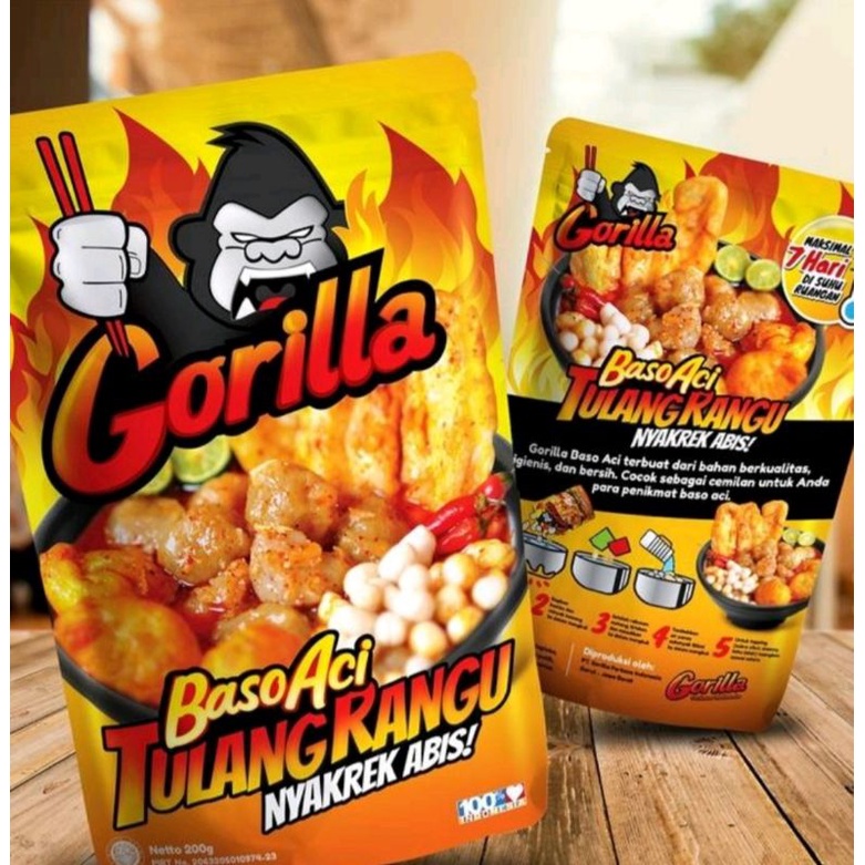 

Baso Aci Gorilla Tulang Rungu