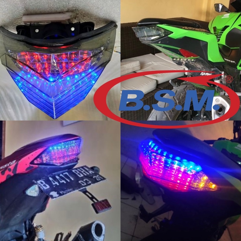 Termurah Lampu stop 3in1 NINJA 250 fi Stoplamp Ninja 250 fi Led