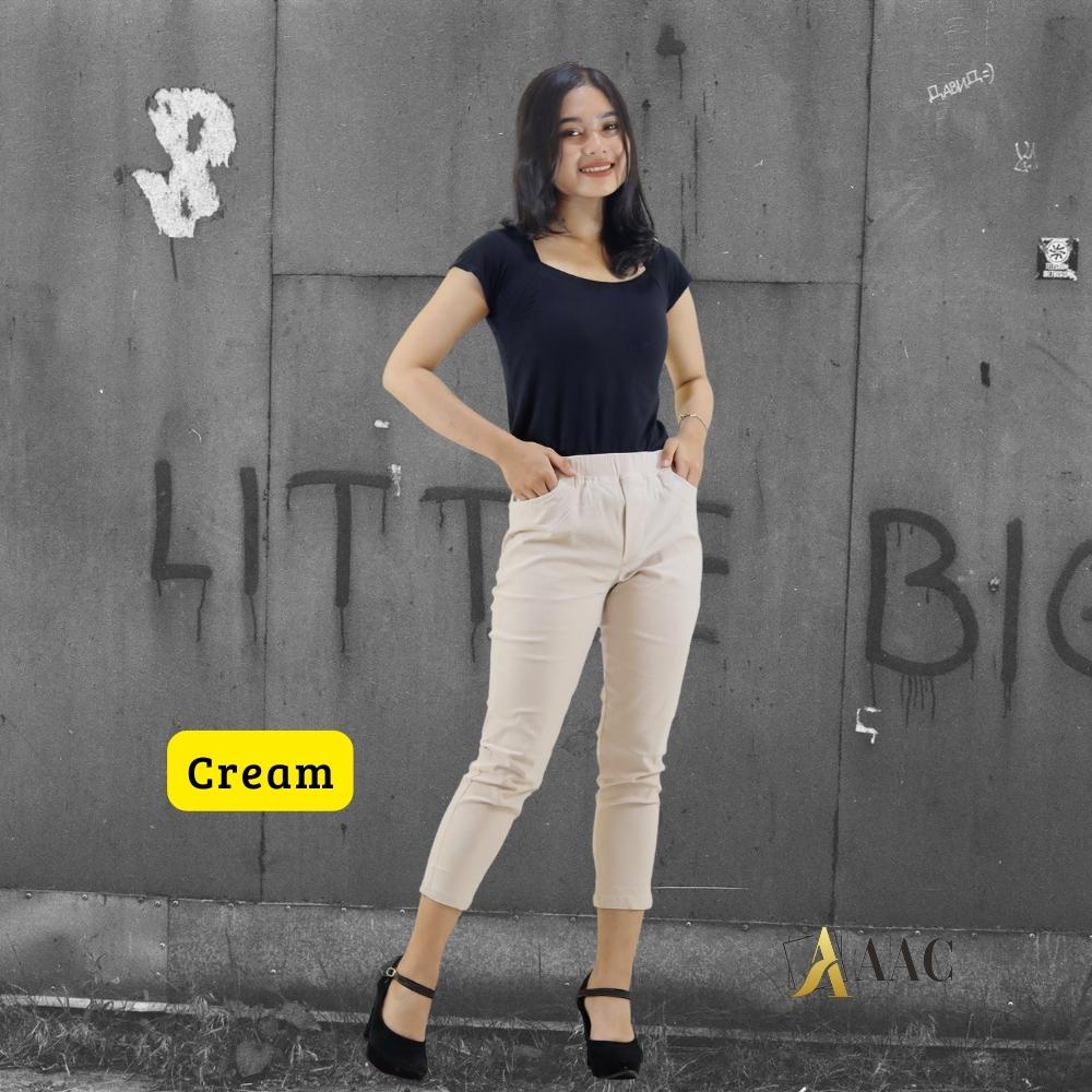 AAC - Celana Chino Wanita Elizabeth Pants 7/9 , Celana Wanita 7 Per 9