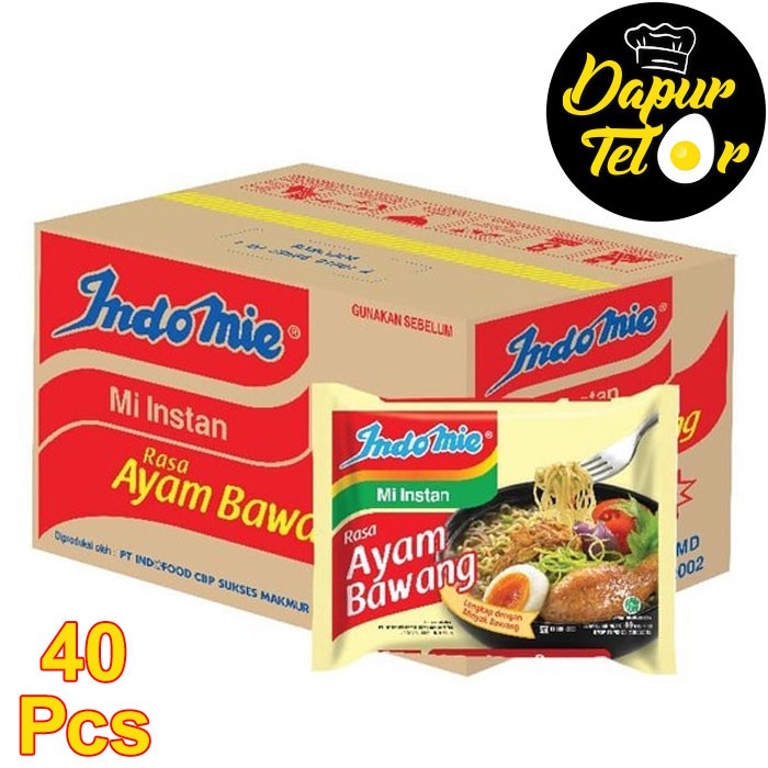 

Indomie Kuah Ayam Bawang 1 Dus isi 40 pcs