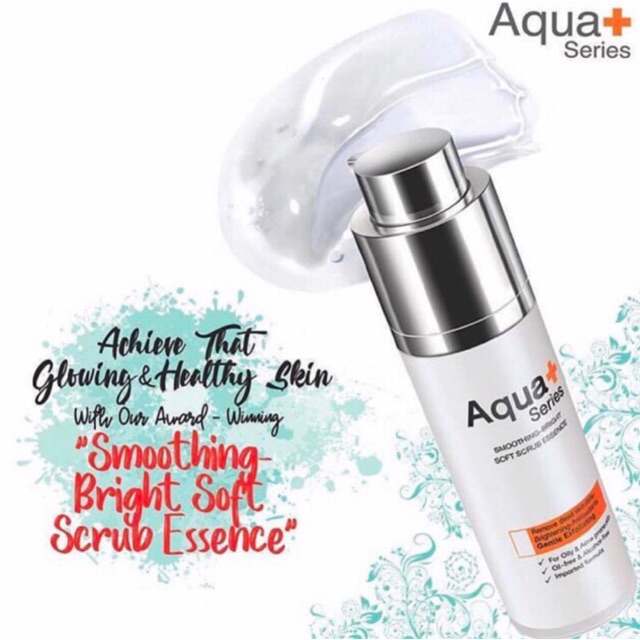 Aqua+ Series Smoothing -Bright Soft Scrub Essence