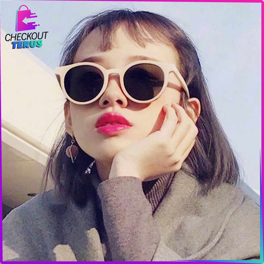 CT C88 C91 Kacamata Fashion Wanita Korean Style Kacamata Pantai Sunglasses Kaca Mata Gaya Pria dan Wanita