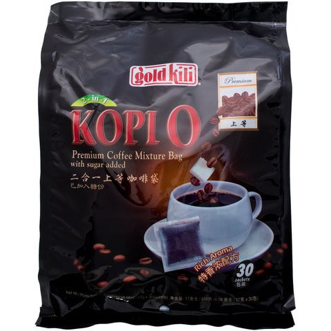 

Gold Kili Premium Kopi-O Singapore 2 in 1 Black Coffee Kopi O Kopi Hitam Goldkili Kopi Hitam Celup