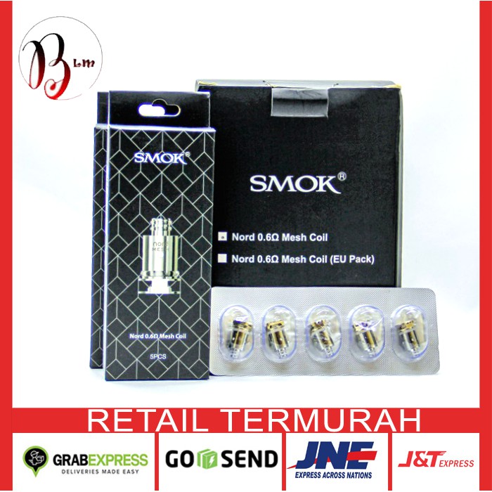 Coil Smok Nord 0 6 Mesh Coil Replacement Occ Smok Nord Coil Authentic Promo Shopee Indonesia