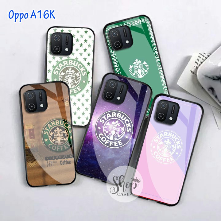 Softcase Glass Oppo A16K A16E  - Case Oppo A16K A16E - Case Lucu - case Oppo A16K A16E - kesing Oppo