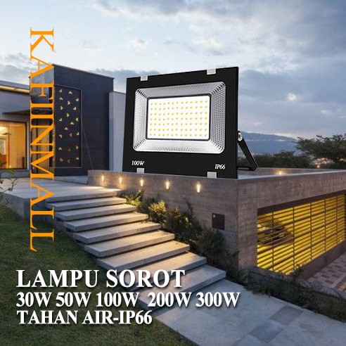 Lampu Sorot SMD 50W, outdoor flood light kap sorot