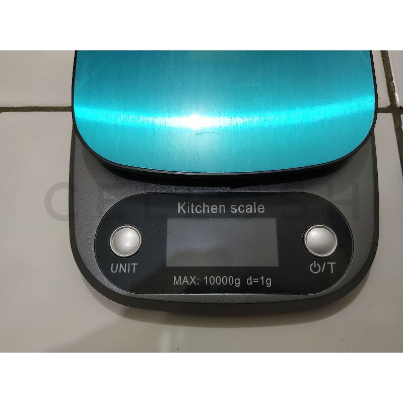 Timbangan Dapur Digital Ki tchen Scale 10kg 1g - Z3S - Gray