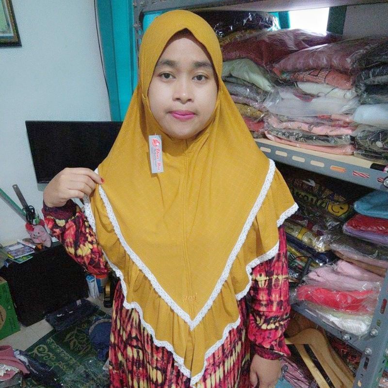 JILBAB DOA IBU SIRIA TALI RENDA