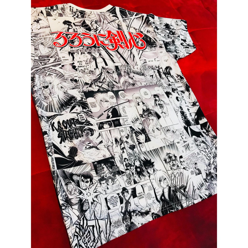 Tshirt Samurai X Battosai Fullprint