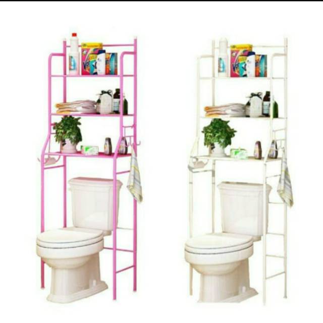 Rak 3 susun organizer/storage rack kamar mandi/dapur/dll