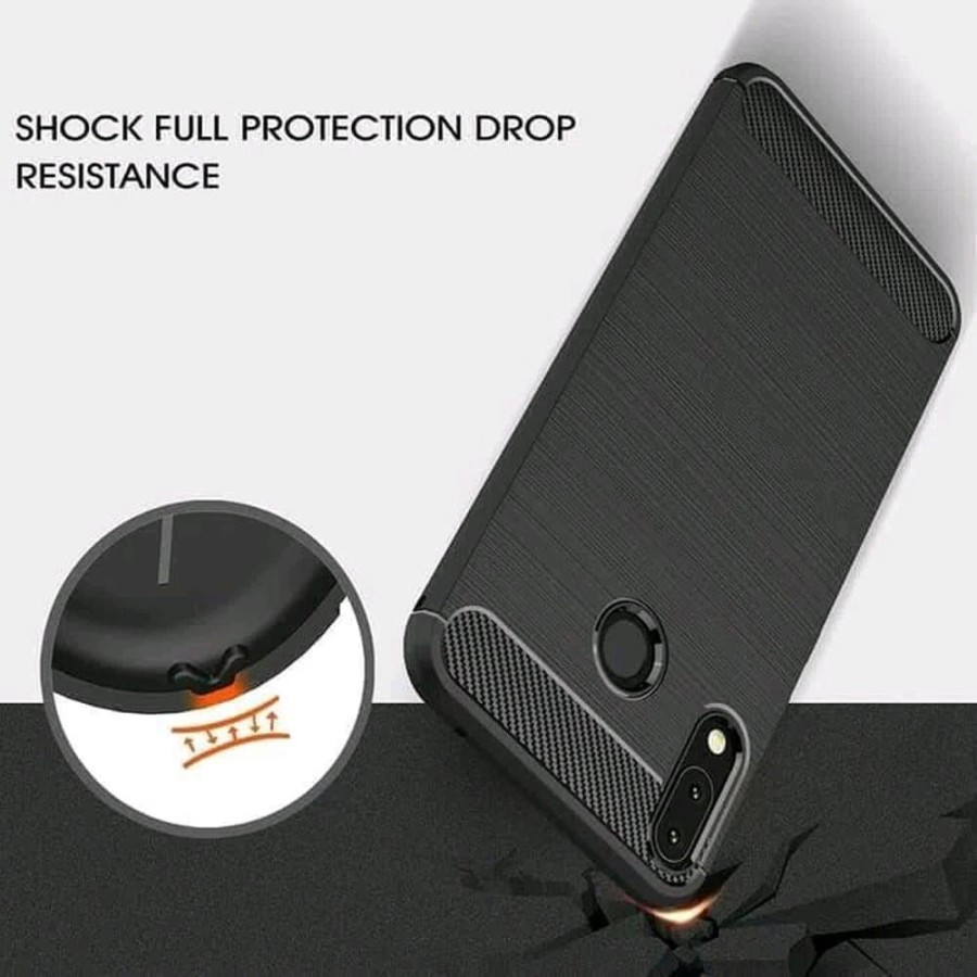OPPO F5 F7 F1S A59 F11 F11 PRO Silicon Carbon Slim Fit Soft Case Premium