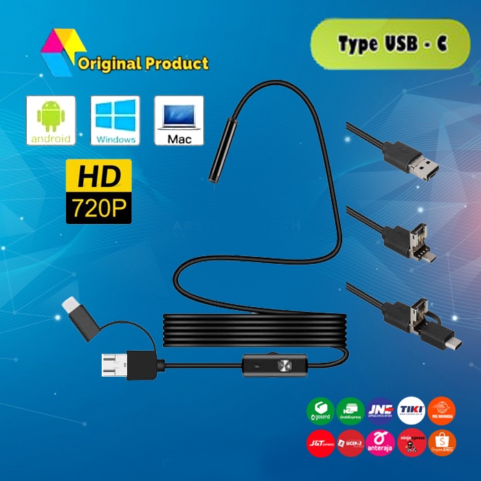 Kabel Kamera Spy Type C / kamera anti air / camera mini / camera kabel android / Kabel Spy cam Kamer