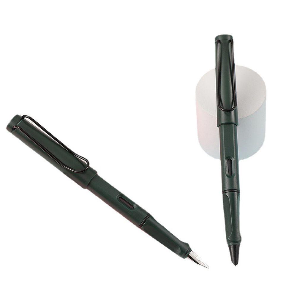 Lanfy Fountain Pen Perlengkapan Kantor Warna Dapat Diganti Tinta sac Perlengkapan Sekolah Alat Tulis Siswa Pena Bisnis