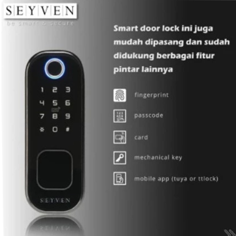 DEADBOLT DOOR LOCK SMART DOOR LOCK / SMART LOCK DOOR MEREK SEYVEN - EZ-TUYA