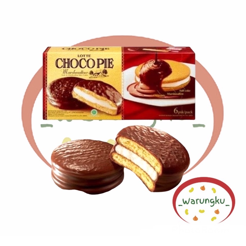 [BOX] LOTTE CHOCO PIE marshmallow (12 pcs)