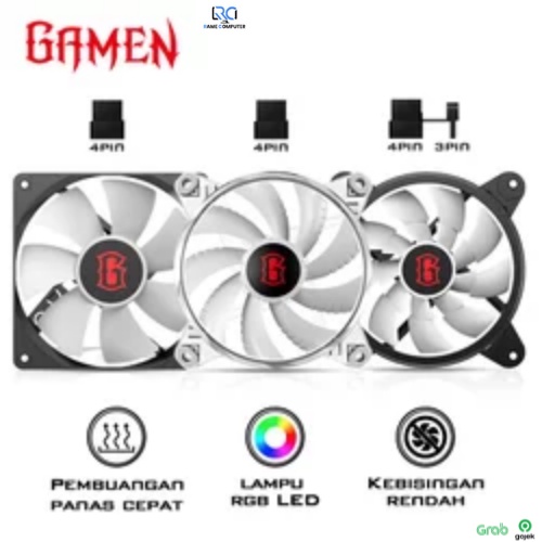 Gamen Case Fan GCF200 Transparent