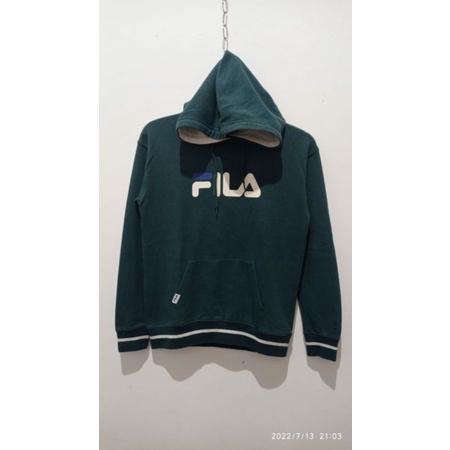 Jaket Hoodie second branded  FILA Ori