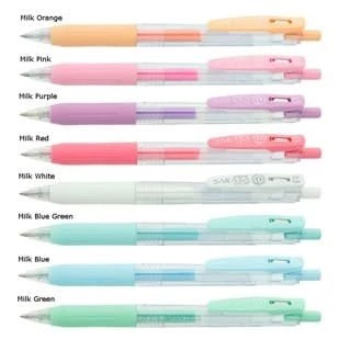 Pen Zebra Sarasa Milky 0.5