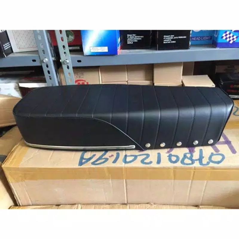 Jok Cb Benik Hitam/Jok Honda Cb Benik Hitam terlaris