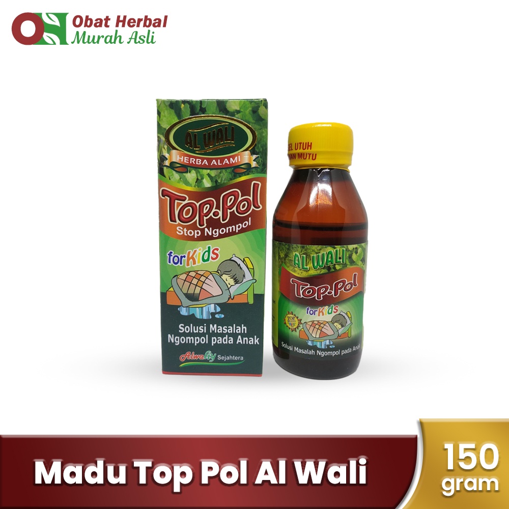 Obat Herbal Ngompol Madu TOP POL AL WALIY